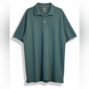 The Foundry Co. Men’s Green Polo 4XLT  030